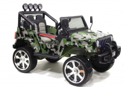 Детский электромобиль Jeep 4*4 камуфляж