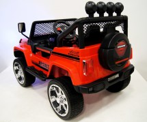 Детский электромобиль Jeep 4*4 красный
